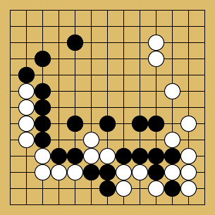 棋譜解説図（数字、記号入り）