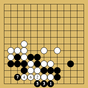 棋譜解説図（数字、記号入り）