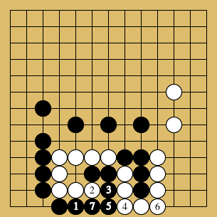 棋譜解説図（数字、記号入り）
