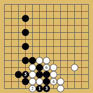 棋譜解説図（数字、記号入り）