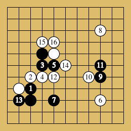 棋譜解説図(数字、記号入り) 棋譜解説図(数字、記号入り)