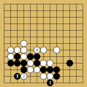 棋譜解説図（数字、記号入り）