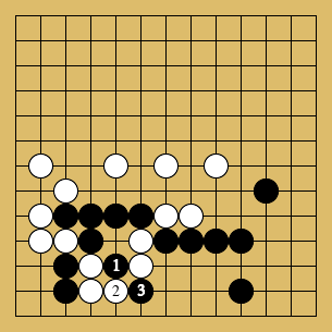 棋譜解説図（数字、記号入り）