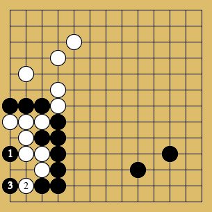 棋譜解説図（数字、記号入り）