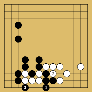 棋譜解説図（数字、記号入り）