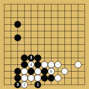 棋譜解説図（数字、記号入り）