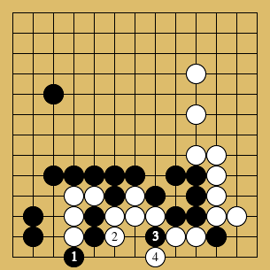 棋譜解説図（数字、記号入り
