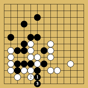 棋譜解説図(数字、記号入り) 棋譜解説図(数字、記号入り)