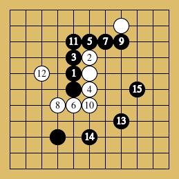 棋譜解説図（数字、記号入り）