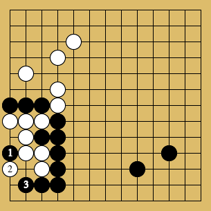 棋譜解説図（数字、記号入り）