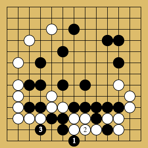 棋譜解説図（数字、記号入り）