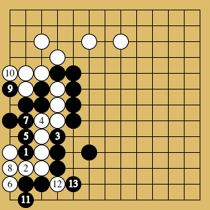 棋譜解説図（数字、記号入り）