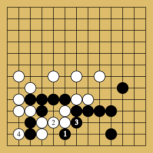 棋譜解説図（数字、記号入り）